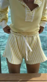 RUGBY SHORTS IN "BUTTER YELLOW" Shorts