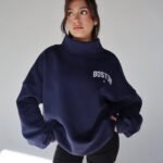 HERITAGE MOCKNECK IN "NAVY" Sweatshirt