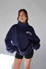HERITAGE MOCKNECK IN "NAVY" Sweatshirt
