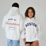 BANNER HOODIE IN "CLOUD" Hoodie