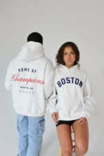 BANNER HOODIE IN "CLOUD" Hoodie