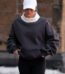 CLASSIC ROLLNECK IN "MIDNIGHT RIDE" Sweatshirt