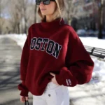 CITY ROLLNECK IN "CRIMSON" Sweatshirt