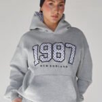 VINTAGE HOODIE IN "STONE DOT" Hoodie