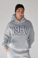 VINTAGE HOODIE IN "STONE DOT" Hoodie