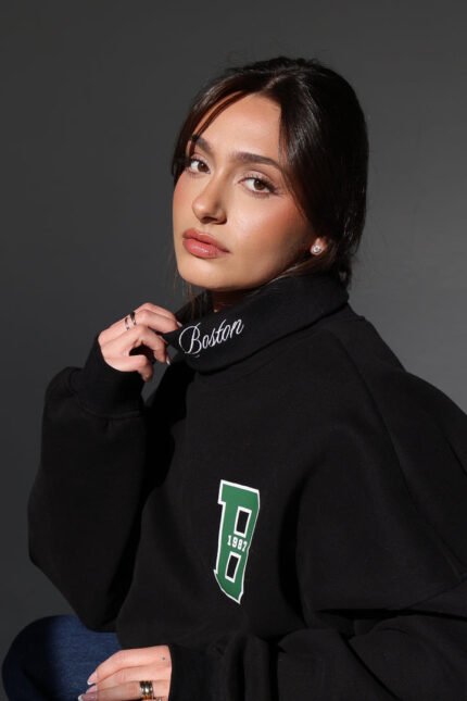 LETTERMAN ROLLNECK IN "BLACKOUT" Sweatshirt