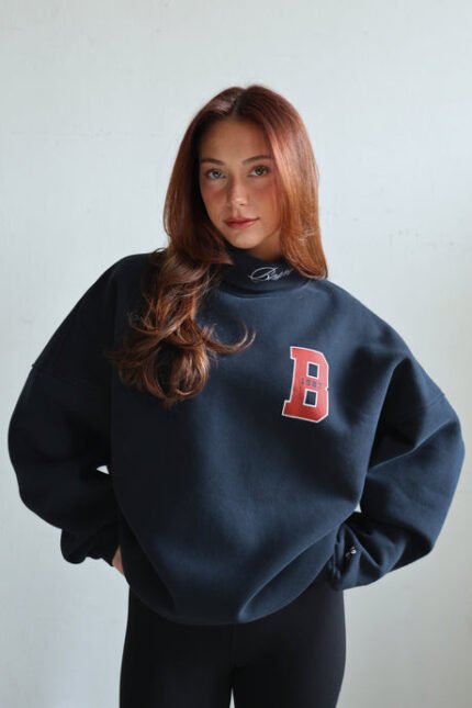 LETTERMAN ROLLNECK IN "MIDNIGHT" Sweatshirt