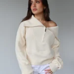 NANTUCKET ZIP IN “SANCERRE” Sweatshirt