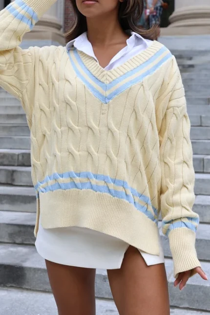 EAST COAST CASHMERE KNIT IN "LA" Sweatshirt