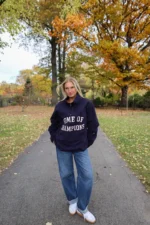 CHARLES WINDBREAKER IN "NAVY" Sweatshirt - Image 2