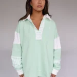RUGBY POLO IN "MINT JULEP"