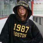 VARSITY PULLOVER IN "BLACKOUT