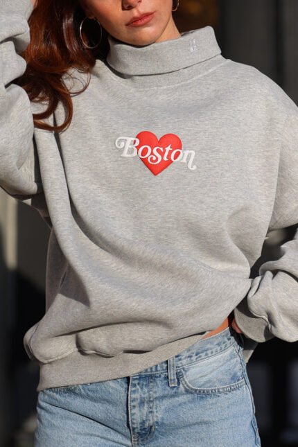 LOVER ROLLNECK IN "STONE" Sweatshirt