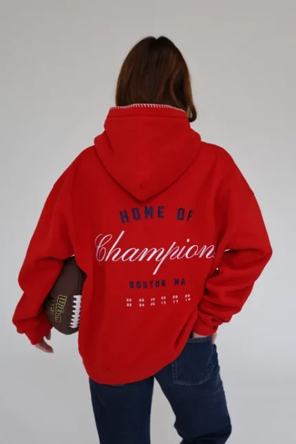 BANNER HOODIE IN "CHERRY" Hoodie